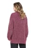 MIAMODA Strickjacke in purpur