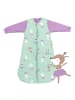 Schlummersack Babyschlafsack, 3.5 TOG in Mint-Lila