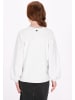 DreiMaster Vintage Women Sweatshirt in offwhite melange