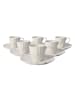 Villeroy & Boch 6er Set Tassen mit Untertassen Toy's Delight Royal Classic in Weiß 180 ml in weiß