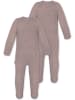 Normani Outdoor Sports 2x Baby Merino Strampler Levin in Rosa