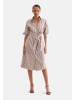 Seidensticker Kleid Oversized in Braun