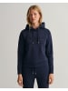 Gant Hoodie in Evening Blue