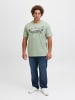 JACK & JONES PLUS T-shirt in Iceberg Green