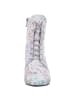SIMEN Stiefelette in silber