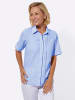 WITT WEIDEN Kurzarm-Bluse in eisblau