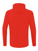 erima Kinder Liga Star Trainingsjacke mit Kapuze in rot/weiss