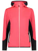 cmp Kapuzensweatjacke WOMAN JACKET FIX HOOD in Rot