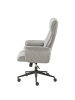 home24 Bürostuhl Barking in Lichtgrau