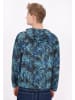 MO Men Jacket in Navy Multicolor