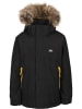 Trespass Kinder Winterjacke "Wyald Rainwear Jacket" in Schwarz