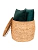 ebuy24 Ecktisch Delia Holz 43 x 43 cm