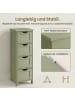 VASAGLE Badschrank in Grün - (B)30 x (H)82 x (T)30 cm