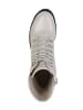 VAN HILL Klassische Stiefeletten Penelope in Beige Lack