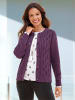 WITT WEIDEN Strickjacke in traube