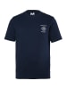 Men Plus Kurzarm T-Shirt in navy blau