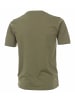 Katt Rundhals T-Shirt für Damen in beige