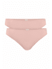 Hessnatur Slip Regular Cut 2er-Set in cremerosa