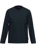 Ammann Single-Jersey Bio Langarmshirt in dunkelblau