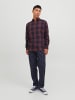 Jack & Jones Hemd Slim Fit JJEGINGHAM in Rot-2