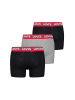Levi´s Boxershorts LEVIS Men Repeat Logo Boxer 3P in Black/Grey Combo