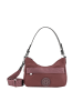 Bogner Schultertasche 'Maggia Lora in Burgunder 24,00 x 18,00 x 6,00 cm'