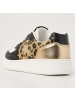British Knights Sneaker Allure in schwarz/leopard/goldfarben