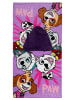 Paw Patrol Paw Patrol Badeponcho Handtuch Badetuch mit Kapuze 50 x 100 cm in lila