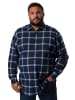 Men Plus Hemd in navy blau