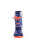 Spirale Moonboots in blau