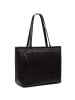 The Chesterfield Brand Salo Shopper Tasche Leder 39 cm Laptopfach in black