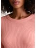 Marc O'Polo DENIM Rippstrick-Pullover slim in Rose Powder