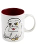 Harry Potter Harry Potter 3D Tasse Hedwig Kaffeetasse Becher Kaffeebecher 320 ml in rot/weiß