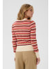SAINT TROPEZ Strickjacke PhilliaSZ Fitted in Valiant Poppy Multi Stripe