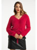faina Damen Strickpullover in Rot