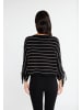faina Damen Strickpullover in Schwarz