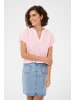 Kaffe Kurzarm-Bluse KApauline Baggy fit in Ballerina