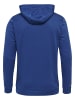 Hummel Hoodie Hmlauthentic Poly Zip Hoodie in TRUE BLUE