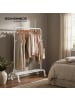 SONGMICS Kleiderständer Pataye in Weiß - (B)103.5 x (H)155 x (T)41 cm