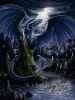 Ravensburger Puzzle 1.500 Teile Erwachsenenpuzzle 1500 Teile - Der Schwarzblaue Drache Ab 14 Jahre in bunt