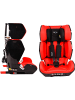 Blij’r Blij'r Uniek Autokindersitz I-size - 76cm - 150cm - ISOfix rot/schwarz