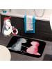 Mr. & Mrs. Panda Badteppich Axolotl Liebe ohne Spruch in Schwarz