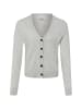 Marie Lund Strickjacke in hellgrau - 0004