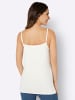 Sieh an! Trägertop in ecru