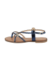 Les Tropéziennes par M Belarbi Halfonzo Ledersandalen Blau