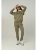 Tom Barron Trainingsanzug Women Regular Tracksuit With Embroidery Design in khaki