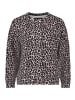 Betty Barclay Sweatpullover mit Rundhalsausschnitt in Schwarz/Beige