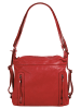 Samantha Look Shopper echt Leder in rot