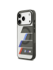 COFI 1453 BMW M Tricolor Case kompatibel mit iPhone 17 Pro Max grau in Grau
