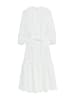comma Kleid in weiß - 0001